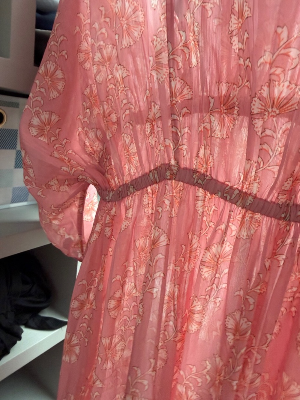 Hermoza Pink Floral Maxi Dress - Picture 5 of 5